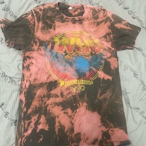 The Who Vintage tour graphic tee